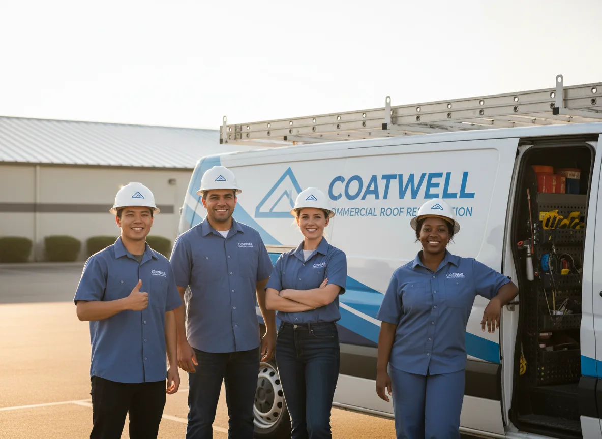 Commercial roof coating company in Jones, LA